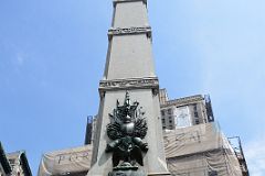 08-01 General Worth Monument Is Situated on a Small Concrete Plaza Between Fifth Ave and Broadway At New York Madison Square Park